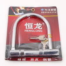 Khóa chữ U inox chống trộm cho tất cả các loại xe HENGLONG