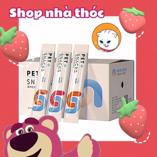 SÚP THƯỞNG PET SNACK QUE THƯỞNG CHO MÈO