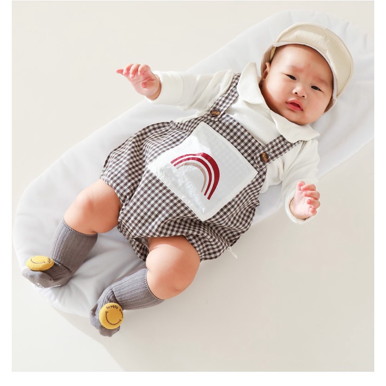 Tất Vớ Cao Cổ NEMO BABY Cho Bé Hình Nấm, Mặt Cười, Tất Trẻ Em Chống Trượt Hình Thú T05