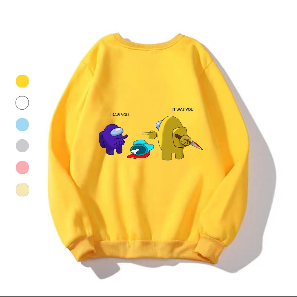 [FREESHIP_50K] Áo Sweater nam nữ chui đầu in hình Among Us độc đáo, giữ ấm tốt - DS80 | BigBuy360 - bigbuy360.vn