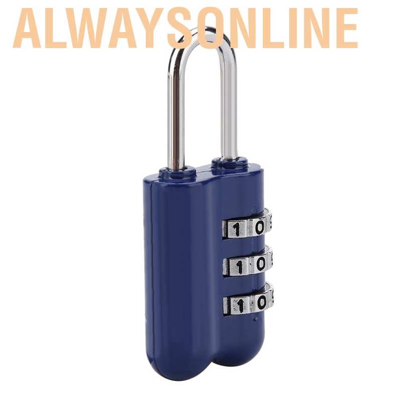 Ổ Khóa Mật Khẩu 3 Chữ Số Bằng Hợp Kim Kẽm