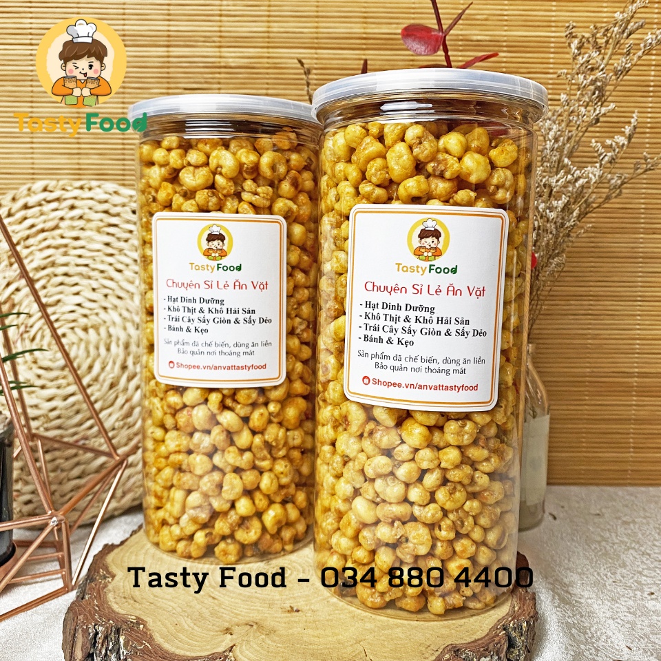 400G Bắp Sấy Bơ Tỏi Tatsy Food | HOÀN ĐỔI 100% nếu không như mô tả