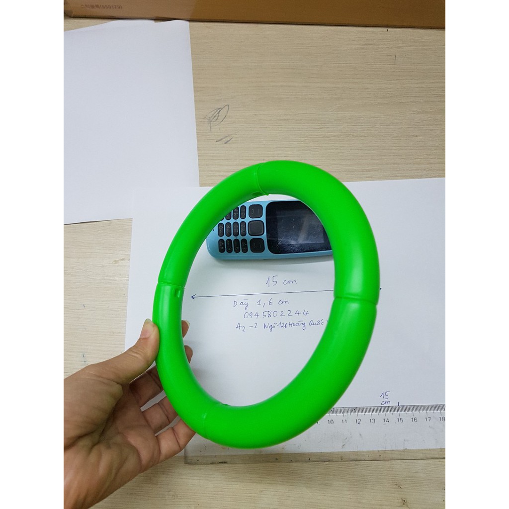 Vòng 15 cm hoặc vòng 40 cm chọn rõ để nhận ạ