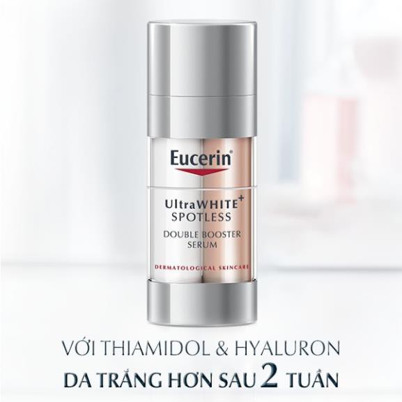 Eucerin Tinh chất giảm thâm nám và dưỡng trắng da Spotless Brightening Booster Serum 30ml TẶNG Kem chống nắng