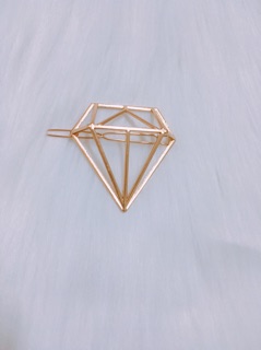 Kẹp tóc hình kim cương