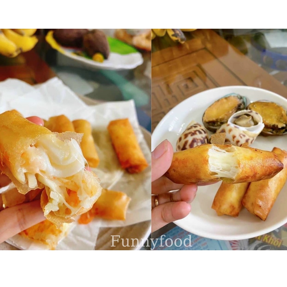 Chả Giò Hải Sản Phô Mai – Chả Giò Chiên Ngon – [Ship Hỏa Tốc HCM] – Funnyfood
