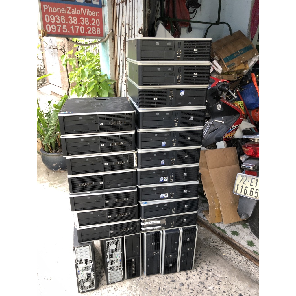 Thùng máy tính bàn HP core 2   cho học sinh - sinh viên - nhân viên văn phòng siêu bền bỉ