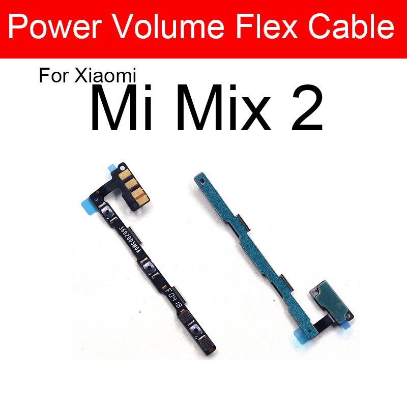 Cáp Flex Âm Lượng Và Nút Bấm Cho Xiaomi Redmi Mi A1 A2 A3 5x 6 6x Cc9E Note Max Mix 2 2s 3 Lite Pro