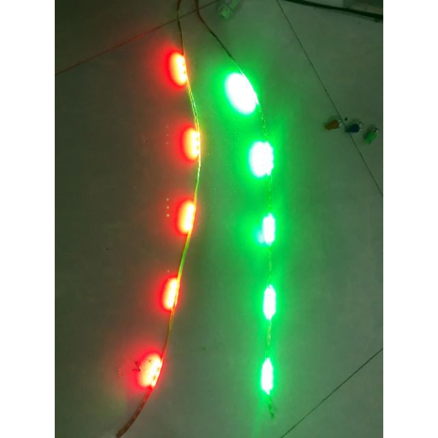 Đèn dây led 7 mầu hiệu ứng nháy đuổi