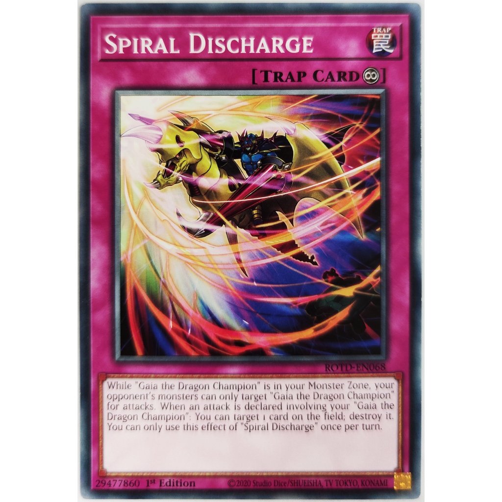 [Thẻ Yugioh] Spiral Discharge |EN| Common