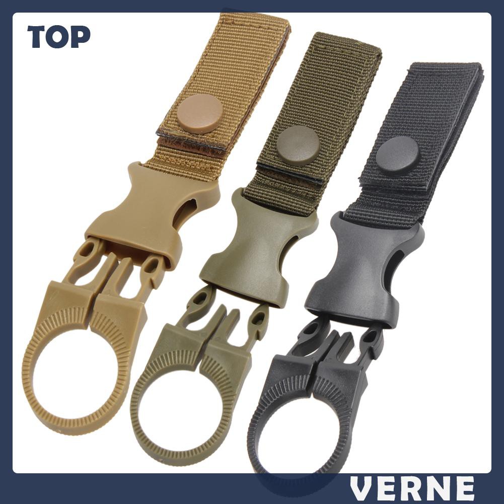 Dây móc khóa carabiner chất liệu nylon để gắn chai nước trang bị cho ba lô