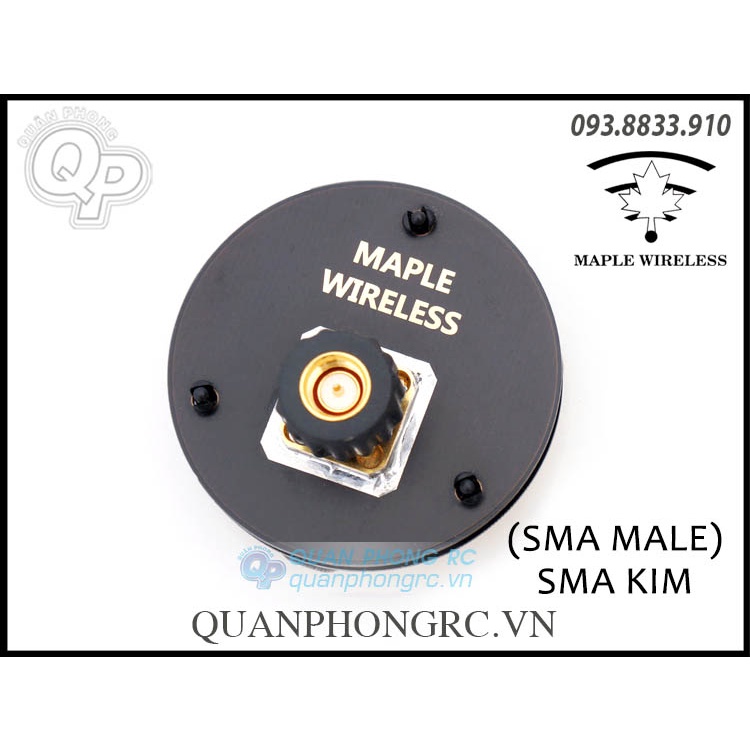Anten Maple Wireless 5.8GHz Patch Antenna RHCP For Fatshark/Skyzone/EV200D Goggle (SMA Male Kim)