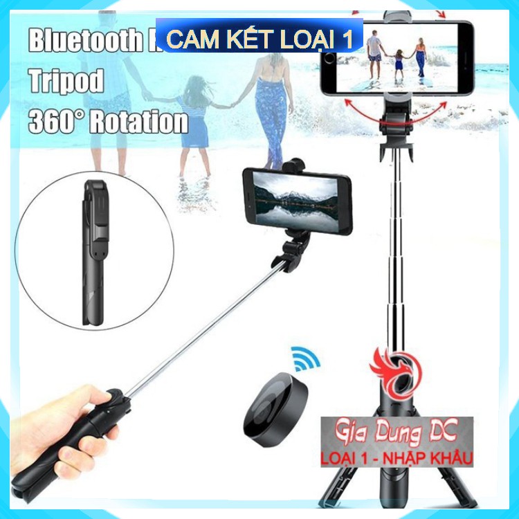[Chính hãng] Gậy Chụp Ảnh Tự Sướng 3in1 có Bluetooth ,3 Chân Đa Năng, Chụp Hình, Giá đỡ điện thoại livestream | BigBuy360 - bigbuy360.vn