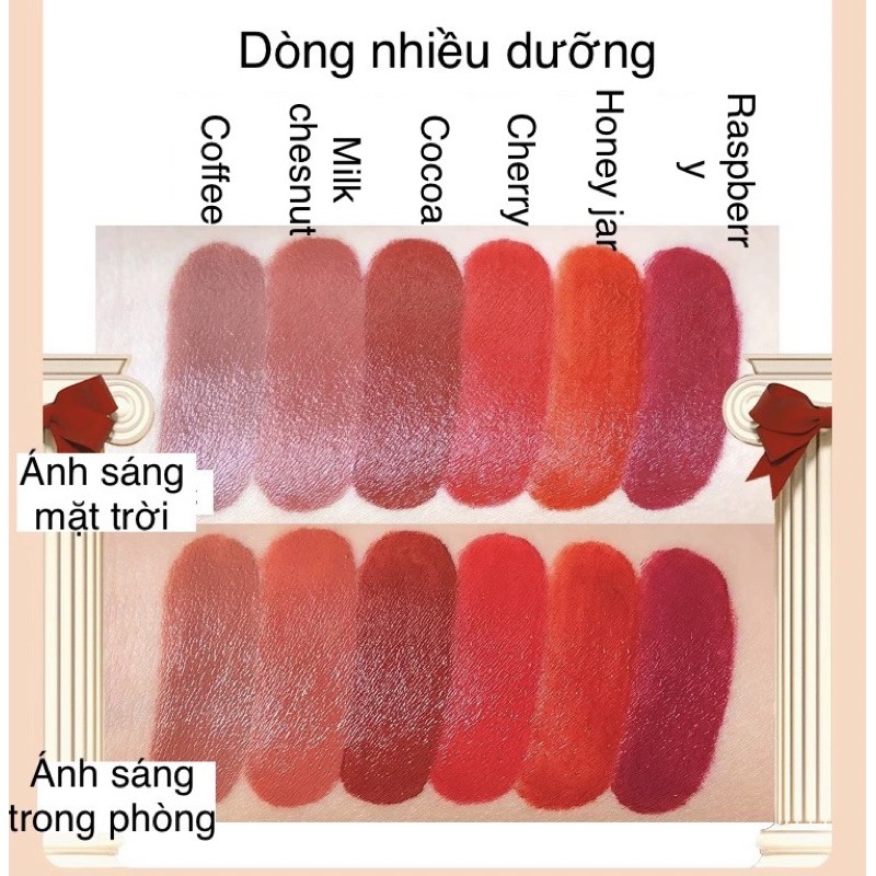 Son thỏi vuông vỏ gấu love bear của Flower knows