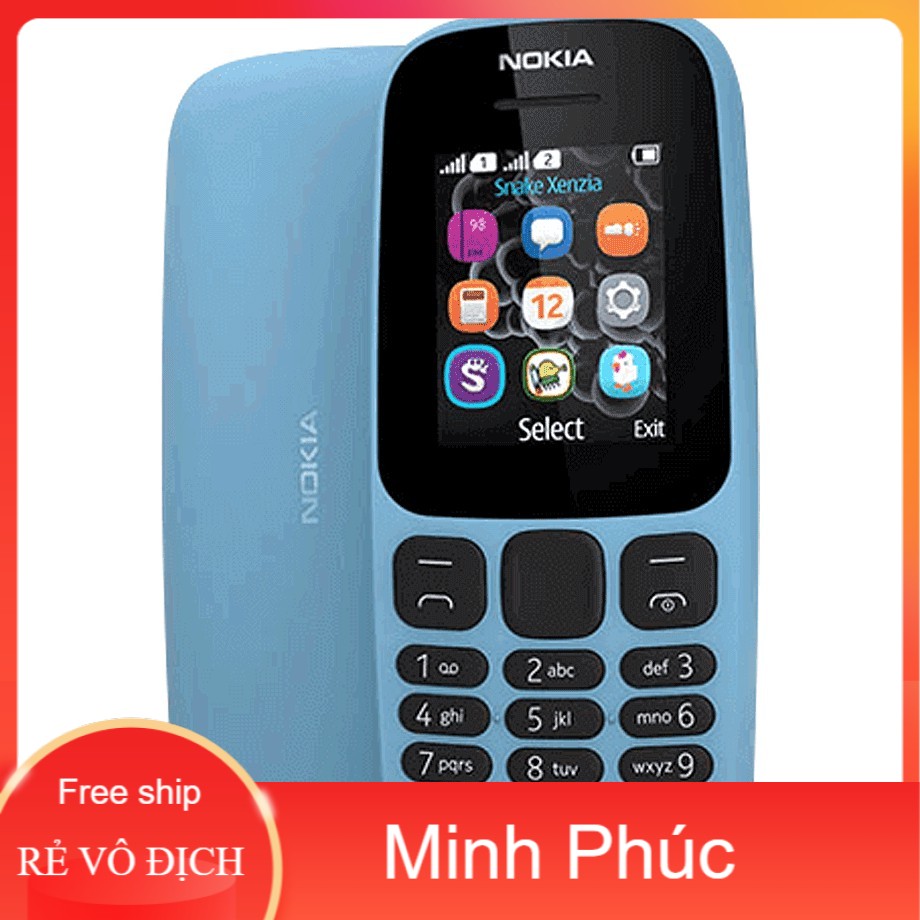 Nokia 105 1 SIM (2019) - HÀNG CHÍNH HÃNG