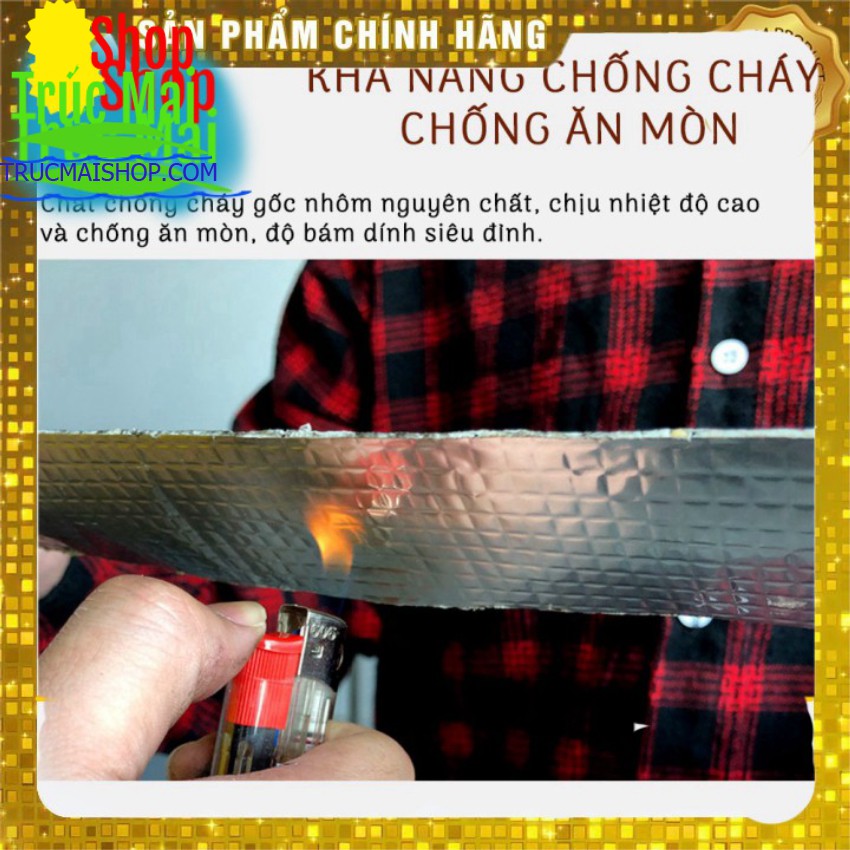 Băng Keo Siêu Dính Đa Năng, chống thấm Cho Tường, trần Nhà, Mái Tôn, Ống Nước xịn Nhật Bản