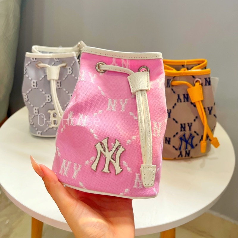 [Chính Hãng] Túi MLB Monogram Jacquard Mini Bucket