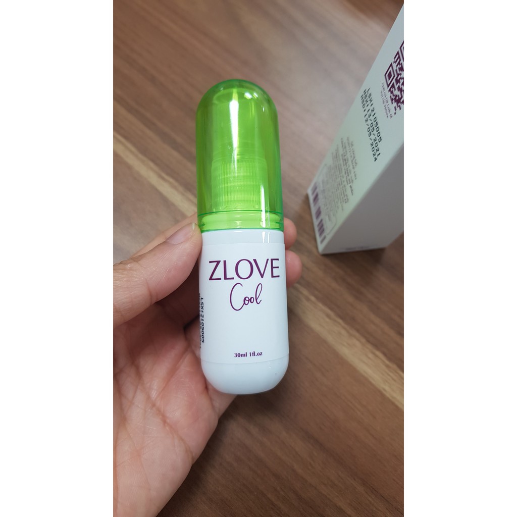 [X2 DUNG TÍCH 30ML GIÁ KHÔNG ĐỔI Zlove Cool- xịt phụ khoa KHÁNG KHUẨN, TRẺ HÓA, KHỬ MÙI, HẾT VIÊM