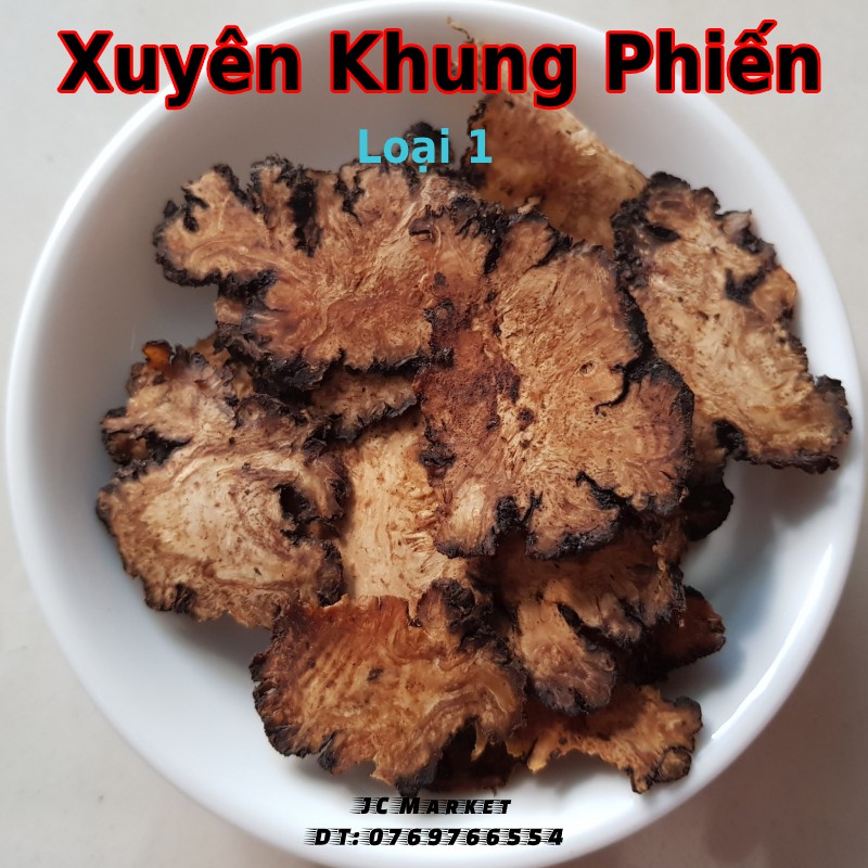 Xuyên Khung Phiến Nguyên chất- Thuốc bắc [100gr - 500gr]