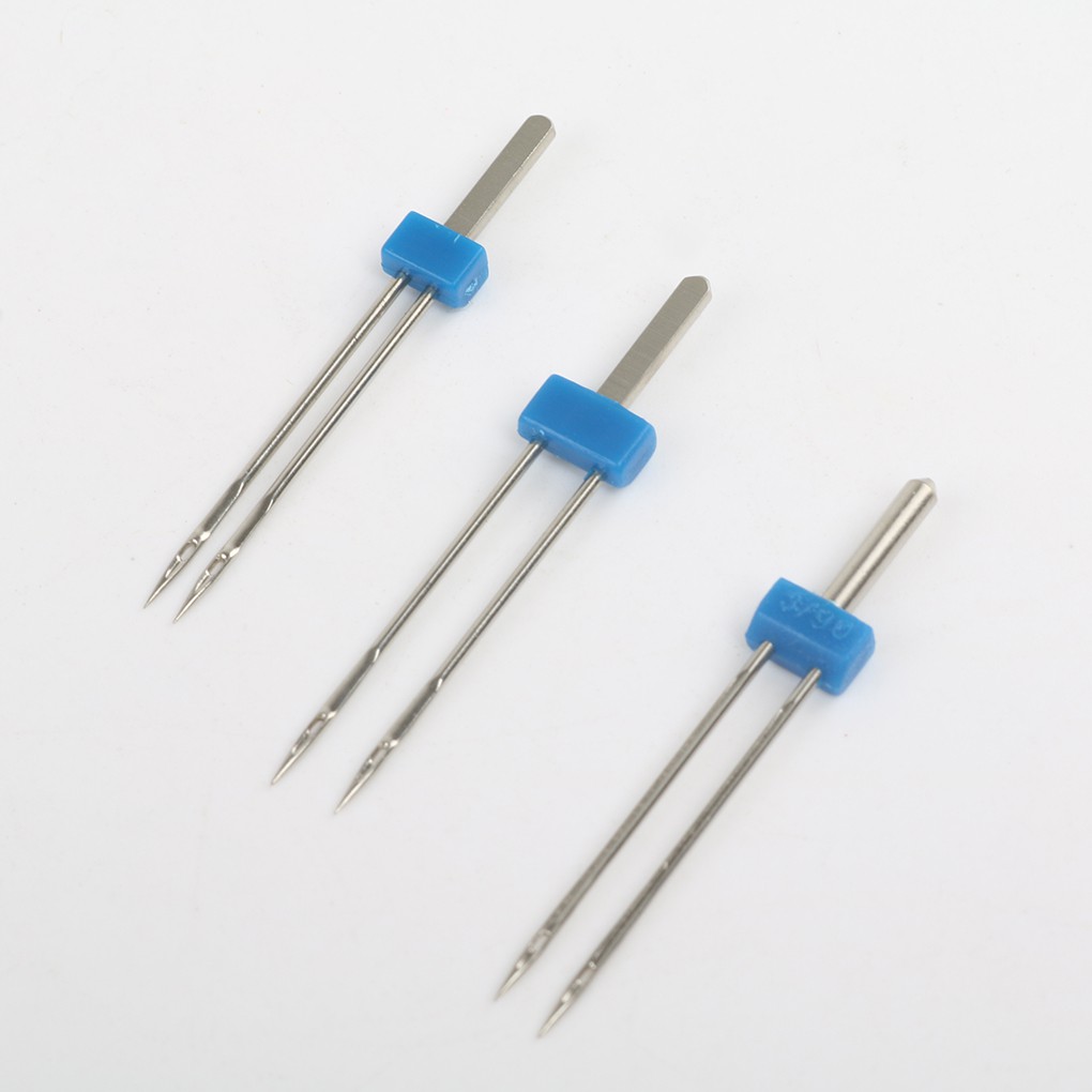 Bộ 3 kim kép chuyên dụng cho máy may 2.0/90/3.0/90 4.0/90 Chsg