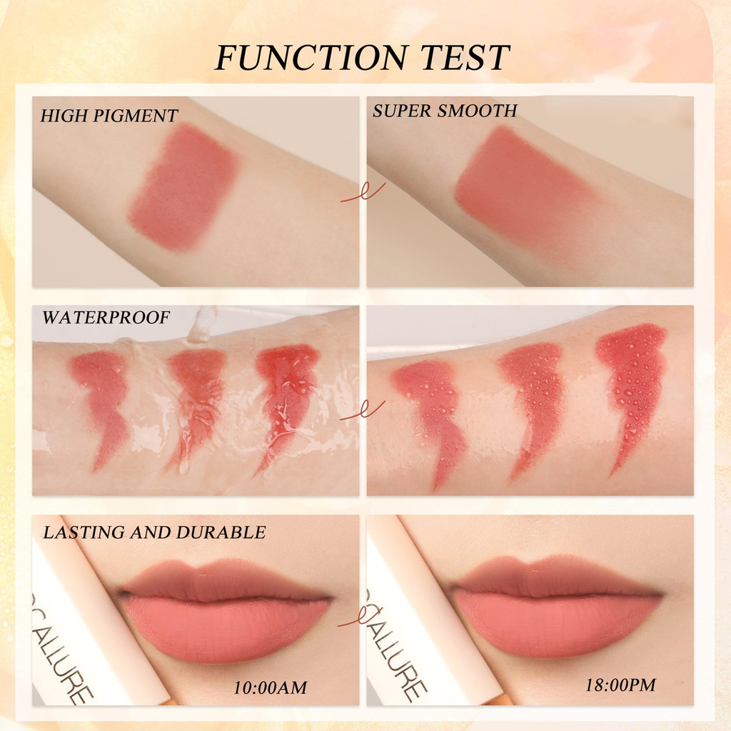 JM Focallure Rose Lipstick High Pigment Water Resistant Long Lasting Smooth Smooth Lips 30g
