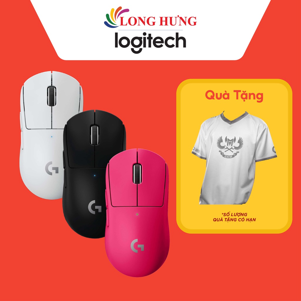 Chuột không dây Logitech Pro X Superlight - Hàng chính hãng