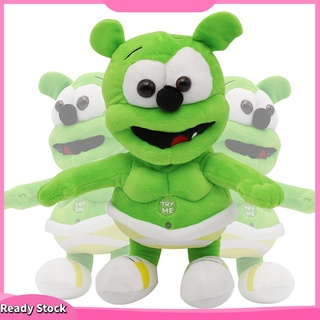 Gấu kẹo dẻo nhồi bông dỗ bé ngủ có âm nhạc vui nhộn đáng yêu 30cm