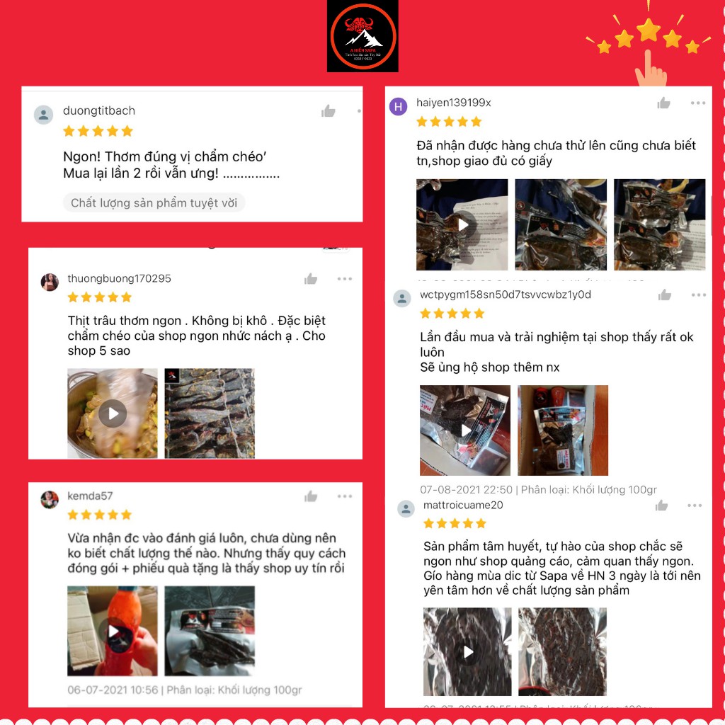 Thịt trâu gác bếp Tây Bắc A Hiến Sapa gói 500g và 1 kg kèm 2 loại chẳm chéo và mắc khén | BigBuy360 - bigbuy360.vn