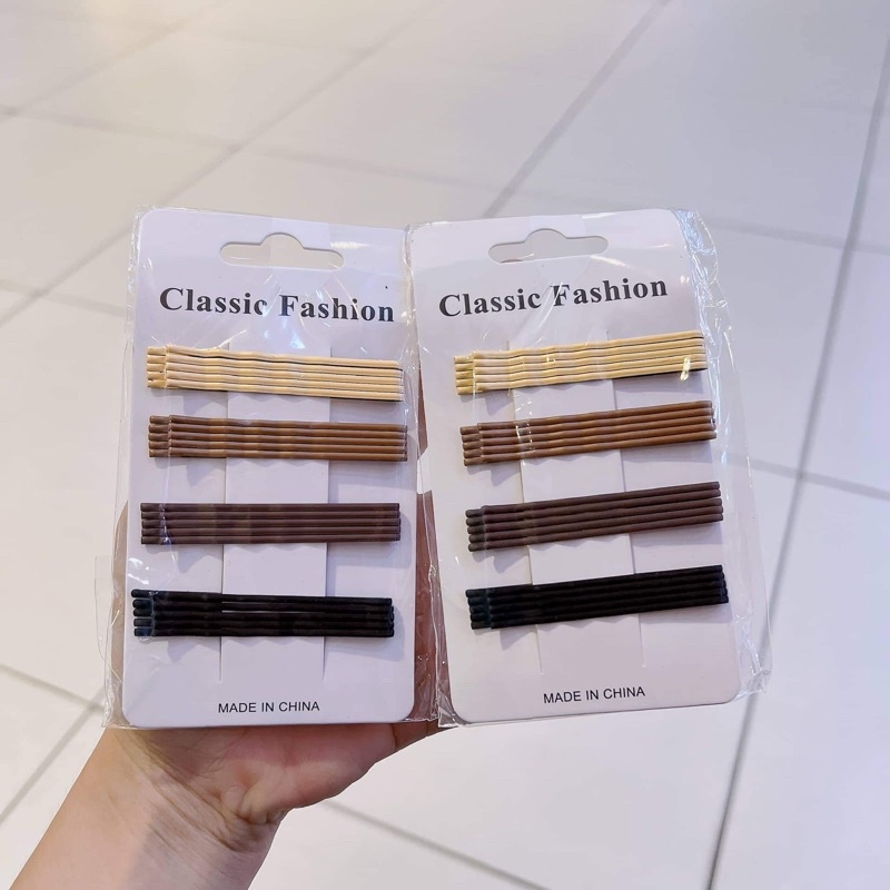 Set 20 kẹp tăm màu trà sữa phong cách hàn quốc