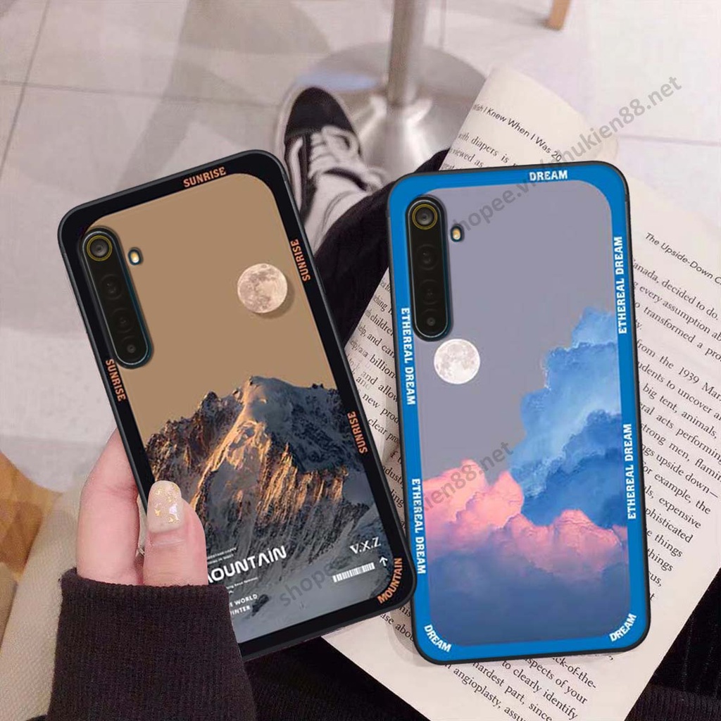 Ốp Realme 6 / 6 Pro hình vũ trụ, mountain, cloud phong cách cá tính