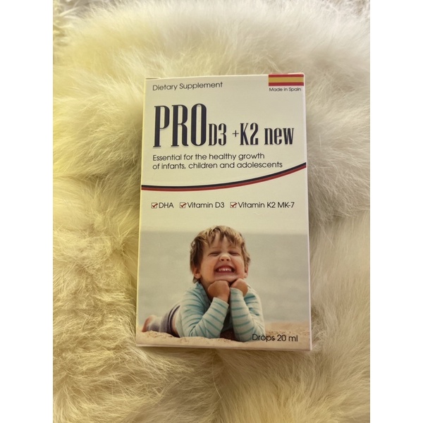 Pro D3-K2-DHA vitamin D3 nhập khẩu từ tây ban nha