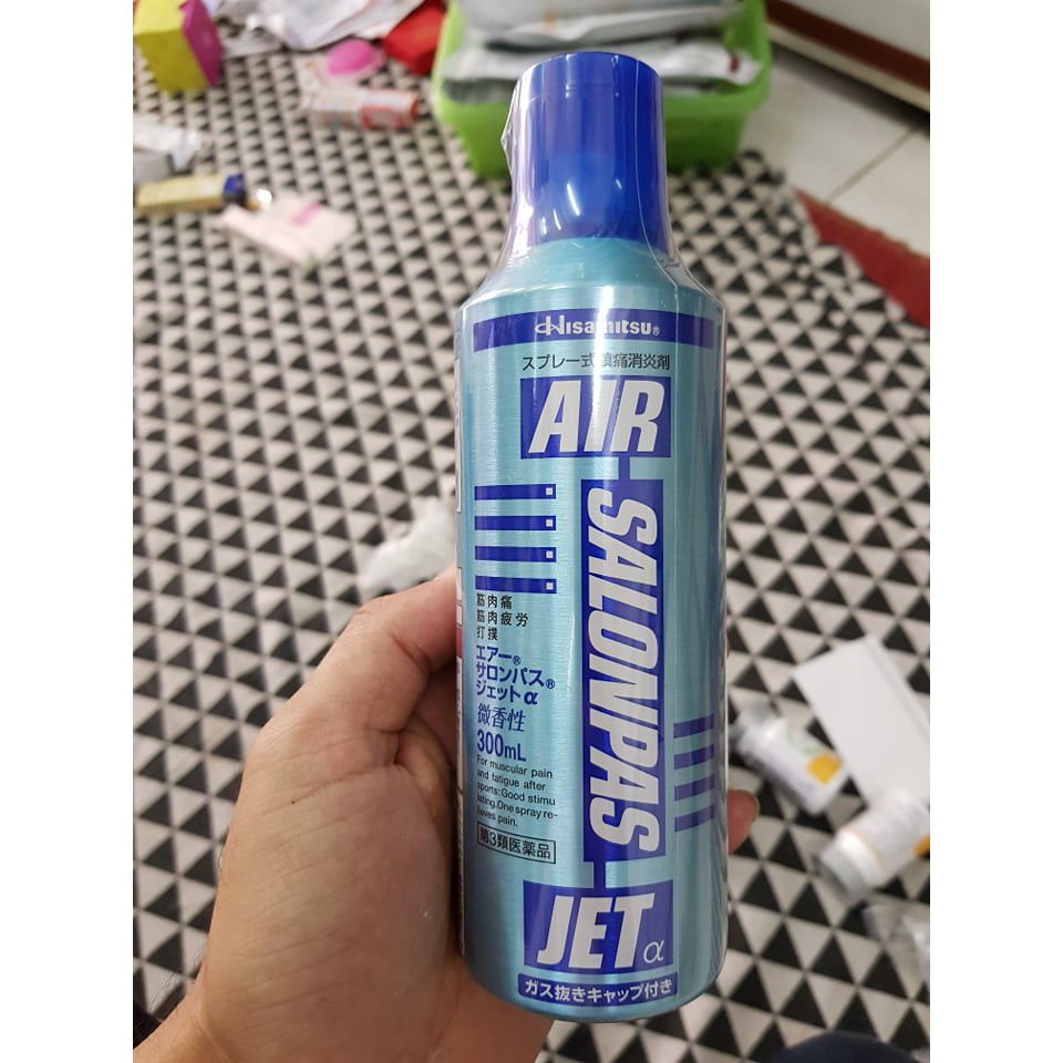 Chai Xịt Giảm Đau Air Salonpas Jet A 150ml