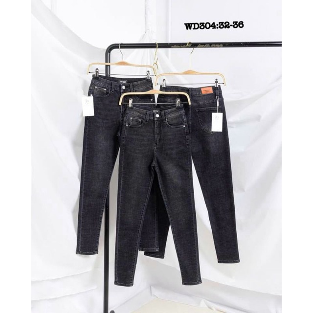 Quần jean xám trơn  bigsize 55 đến 95 ký