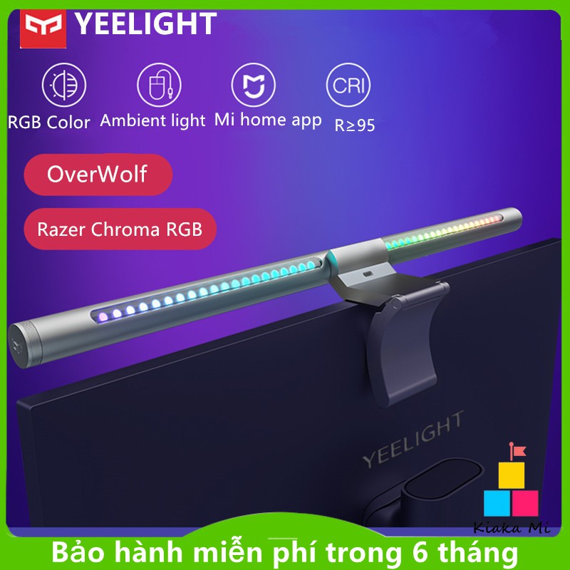 Đèn treo màn hình Yeelight YLTD003 Pro - Bảo vệ mắt - Điều chỉnh LED RGB - Tương thích với Razer Chroma và Overwolf
