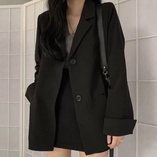 Áo blazer đen cá tính
