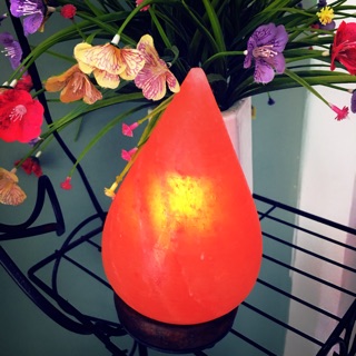 Đèn Đá Muối Hình Giọt Nước.