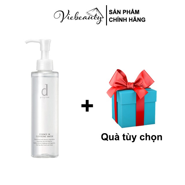 Nước Tẩy Trang Dưỡng Da Essence Cleansing Water D Program 180ml - Khongcoson
