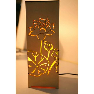 Đèn ngủ 3D bằng gỗ độc đáo