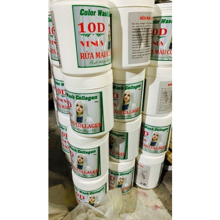 Bột tẩy ,nâng màu sắc tóc collagen VENNUS 10D