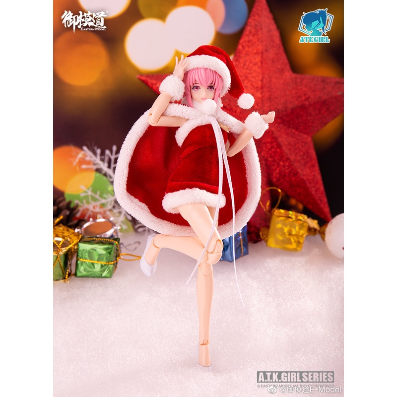 Set body + áo Noel cho mô hình tỉ lệ 1/12