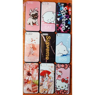 Ốp lưng iphone 7 plus / 8 plus dẻo hoạt hình nổi 4d cao cấp
