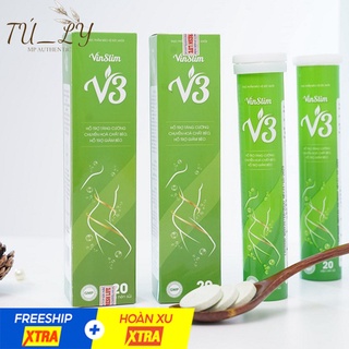 Viên Sủi Giảm Cân Vinslim V3 Tuyp 20 Viên Chính Hãng–ATB