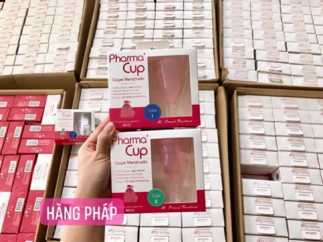 [ Giá Sốc ] Cốc nguyệt san Pháp PHARMA CUP Chính Hãng HH-CS02