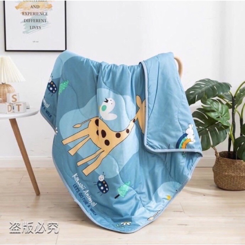 Chăn Đũi Cotton Hè - Thu cottong mềm mịn cho bé