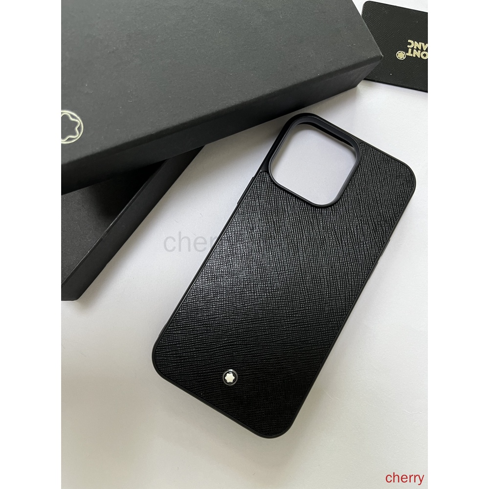 MONTBLANC Ốp Lưng In Họa Tiết Dành Cho Điện Thoại iphone 14 13 12 11 15 Pro Max