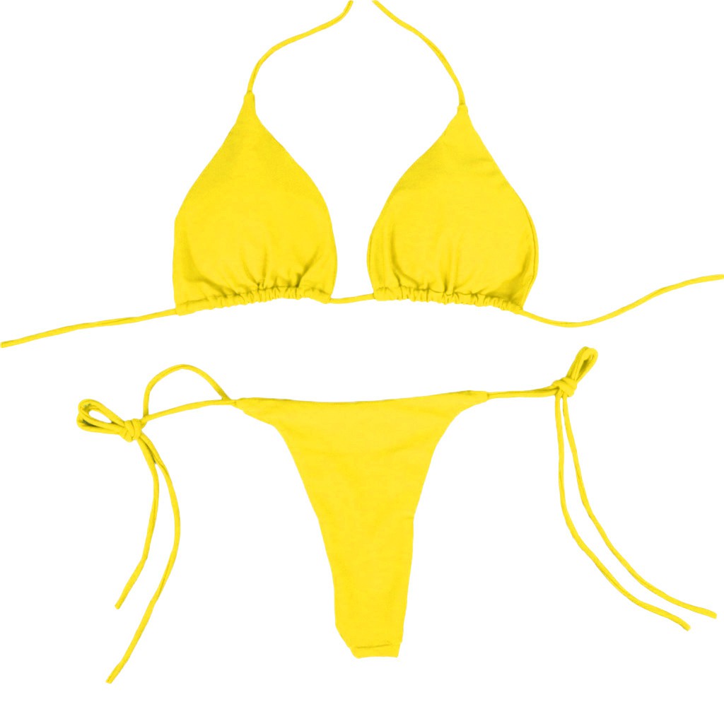 Bikini Lưng Cao Phối Bèo Thiết Kế Quyến Rũ Cho Phái Nữ | BigBuy360 - bigbuy360.vn