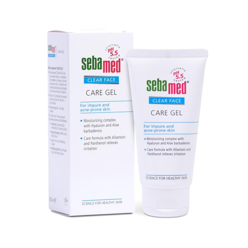 GEL CHĂM SÓC VÀ BẢO VỆ DA SEBAMED pH5.5 - CLEAR FACE CARE GEL 50ml