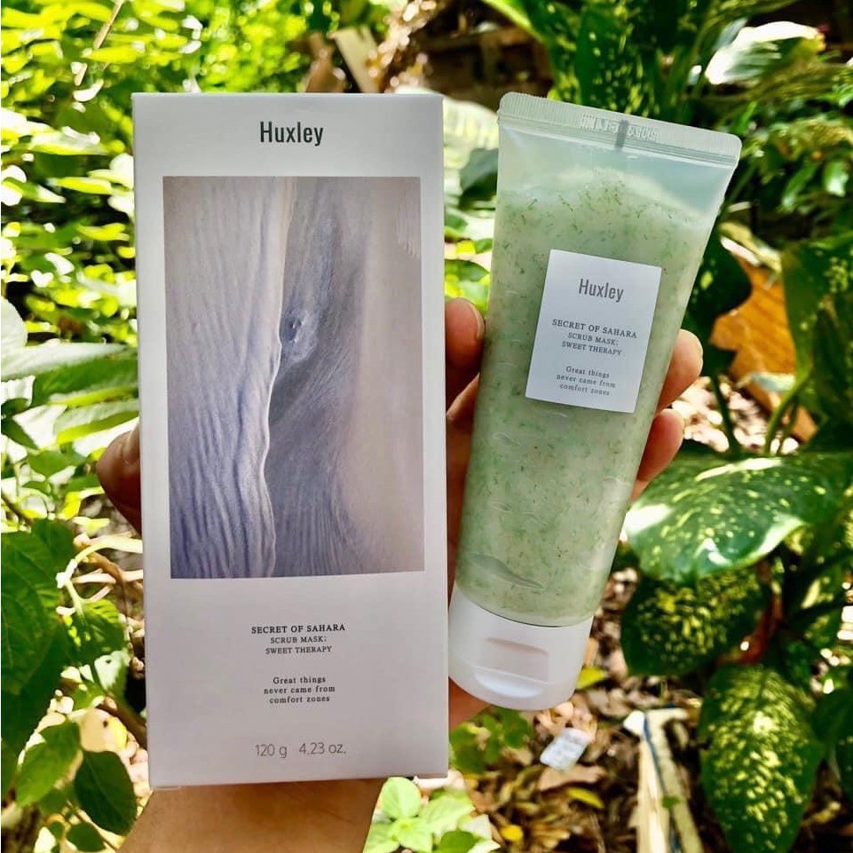 TẨY DA CHẾT HUXLEY MASK SCRUB SWEET THERARY , tẩy tế bào chết HUXLEY mini  30g &amp; 120g chính hãng