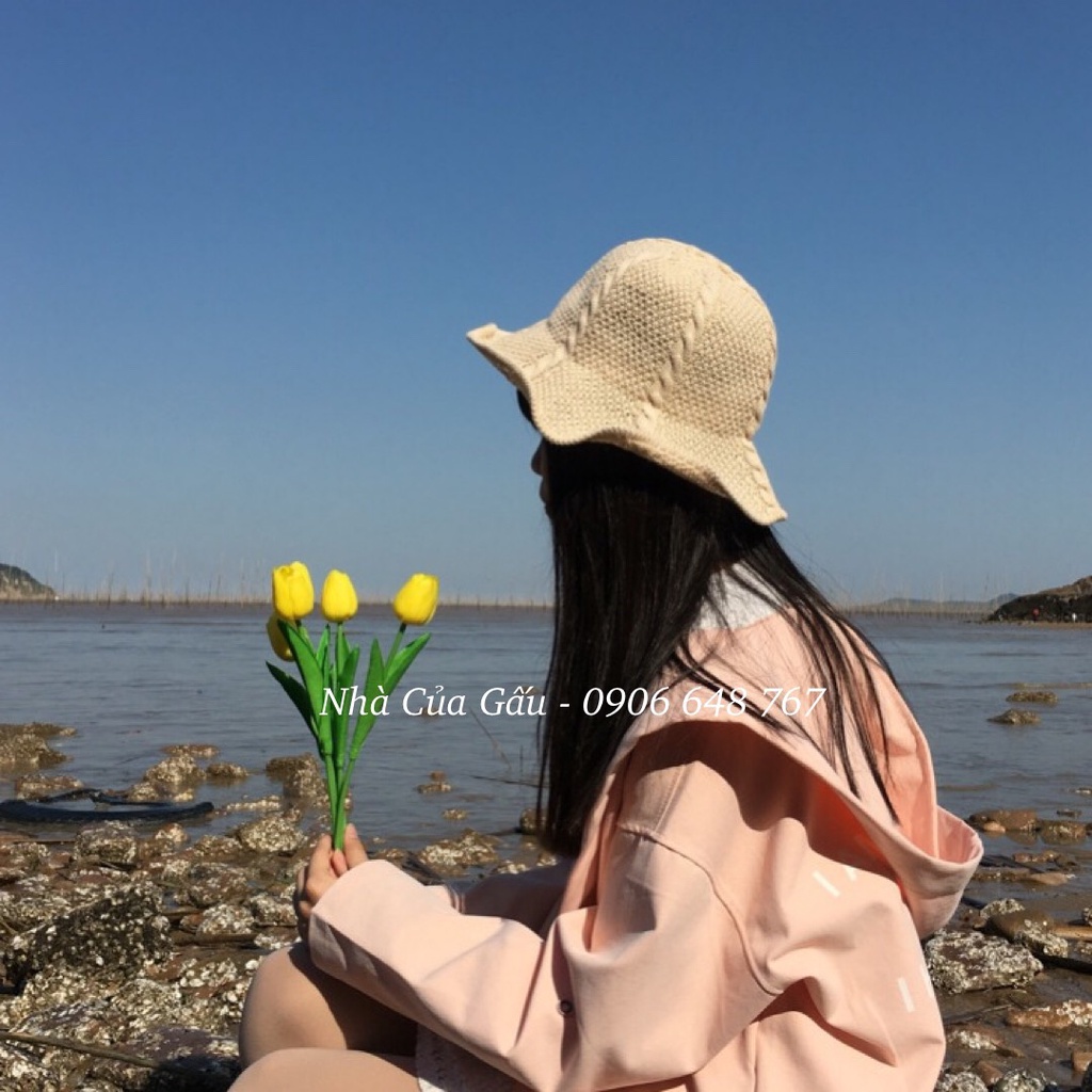 Nón ulzzang siêu đơn giản mà xinh ơi là xinhhh, đảm bảo ai đội lên cũng cưng xỉu