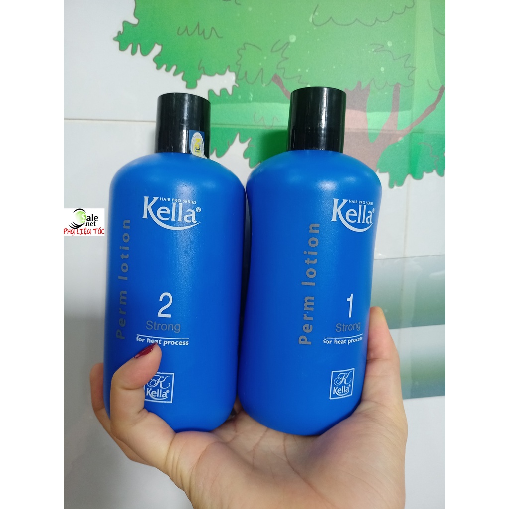 Dung dịch uốn nóng Kella xanh dương 500ml